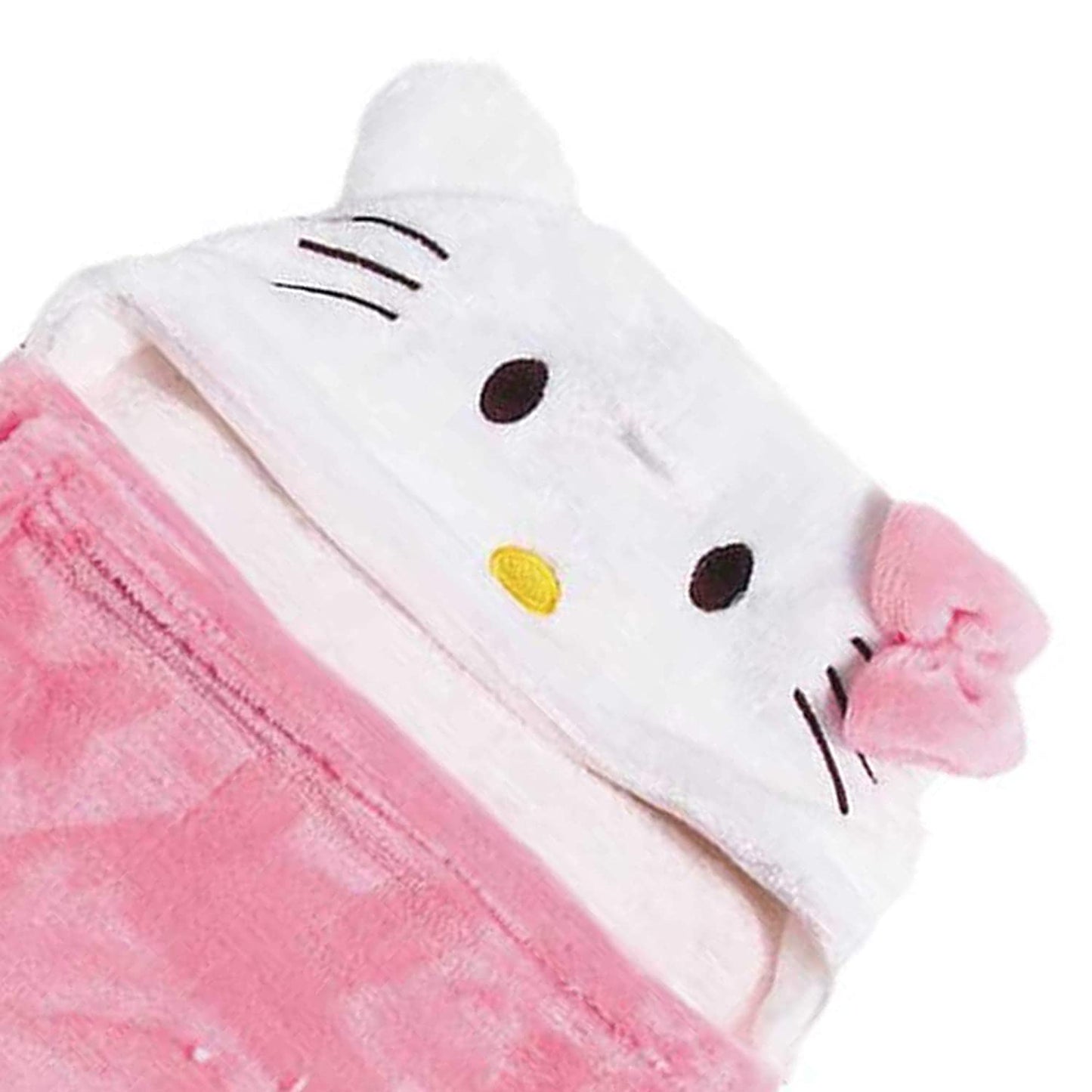 Baby Blanket Wrapper Hooded Bath Towel (Katty)