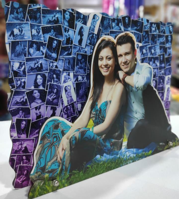 Customized Photo cut out with Mosaic