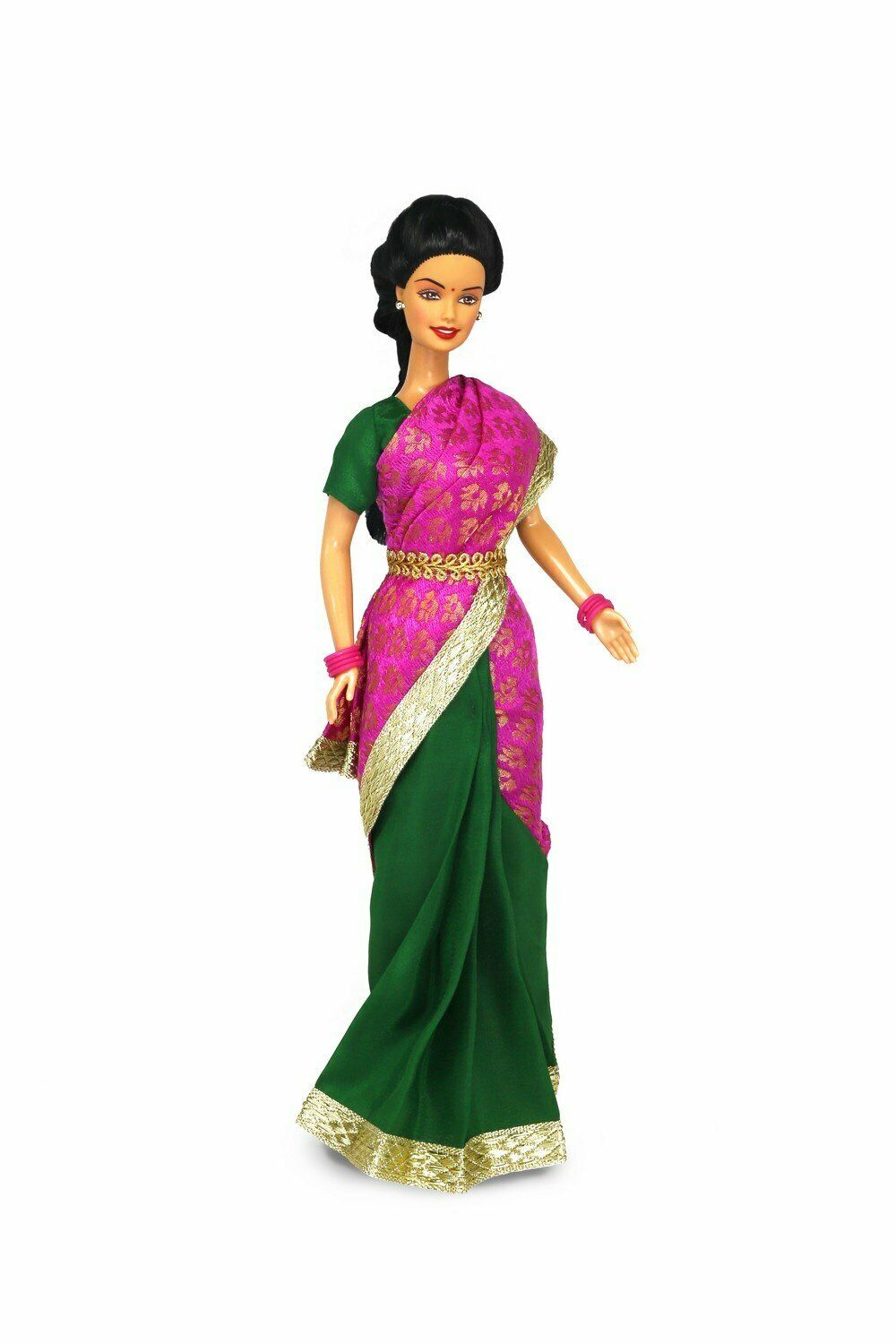 Barbie in India New Visits Madurai Palace (Dress Color may vary)