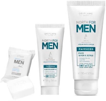 Oriflame Sweden North For Men Fairness Kit  (3 Items in the set)