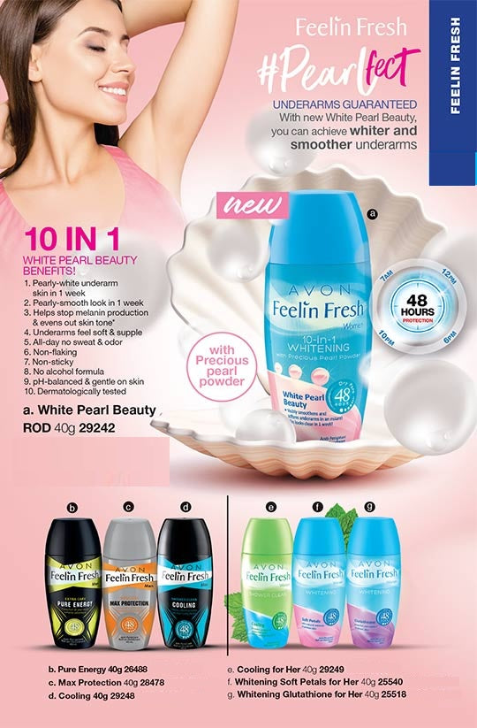 Avon Feeling Fresh Soft ROD Deodorant 40ml