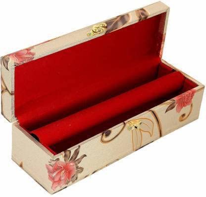 Wooden Bangle Storage Box Women for Jewellery, Bangle Box, Vanity Box, CHURI Vanity Box Make up Jewellery Vanity Box (Multicolor)