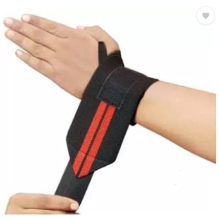 Wrist Band with Thumb Loop for Weightlifting, Powerlifting and Gym for Men and Women