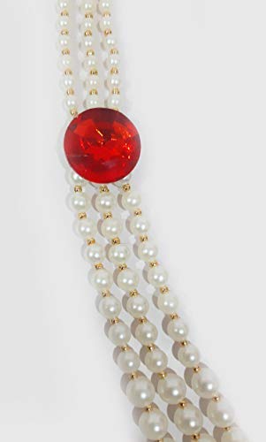 Pearl Necklace Jewellery for Groom Dulha Moti Mala Haar for Men