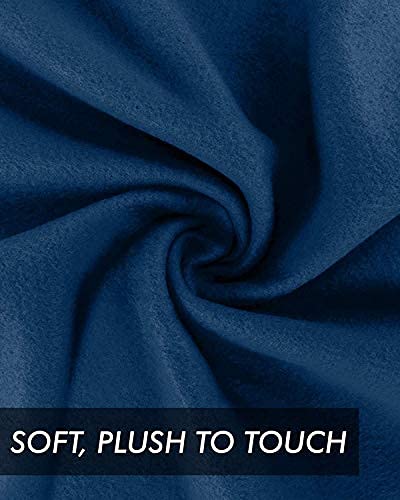 Fleece Single Bed Blanket (Blue, Standard)