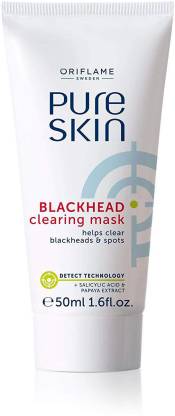 Oriflame pure skin blackhead clearing mask  (50 ml)