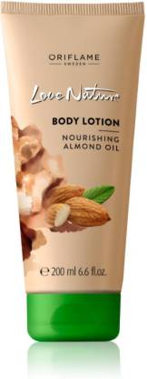 Oriflame Love Nature Body Lotion Nourishing Almond Oil  (200 ml)