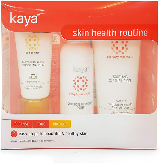 Kaya Clinic Health Routine - Cleanse, Tone and Protect