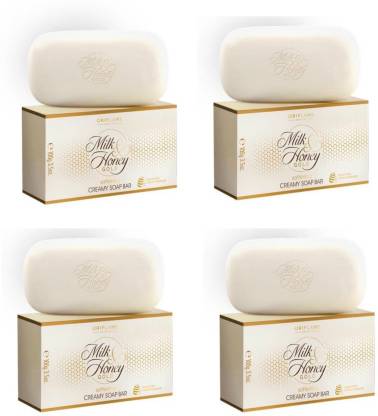 Oriflame Milk & honey Soap(pack of 4)  (4 x 100 g)