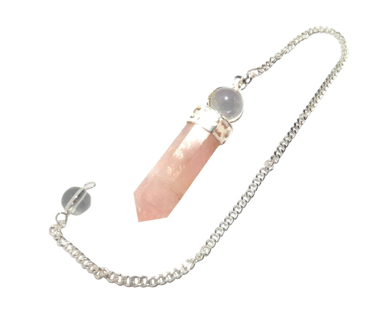 WholesaleGemShop Rose Quartz Pendant & Pendulums