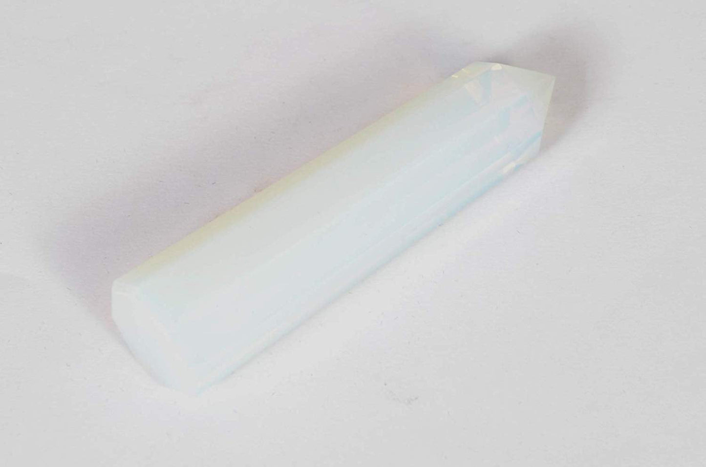 WholesaleGemShop Opalite Genuine Obelisk Tower Therapy Massage Paperweight Prism