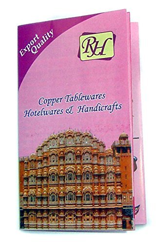 Rastogi Handicrafts Copper Water Bottle for (Joint Free & leak proof) New Red Hand Painted Art Work, With a Insulated Bag