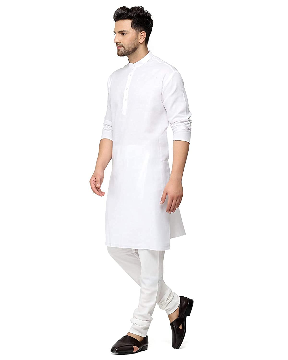 Men's Solid Straight Kurta Pyjama Set