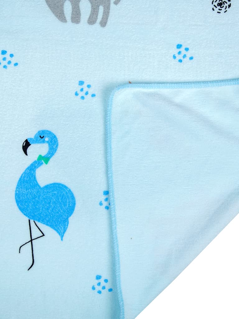 Soft Absorbent Baby Towel (Blue)