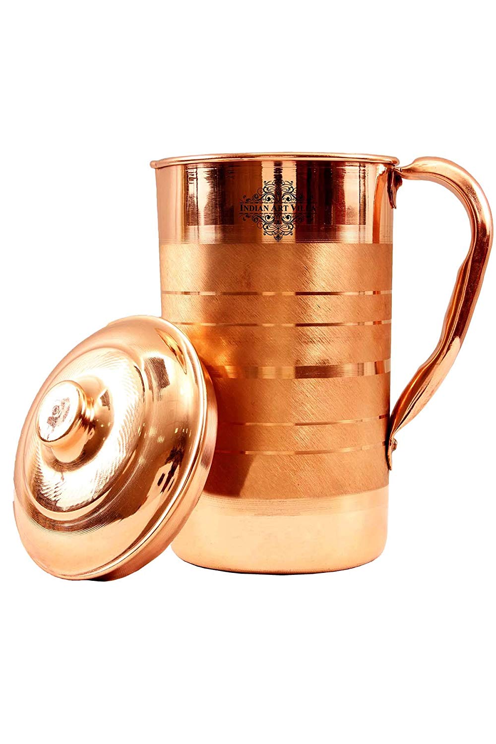 Indian Art Villa Copper Jug, Storage Water - Choose your variation