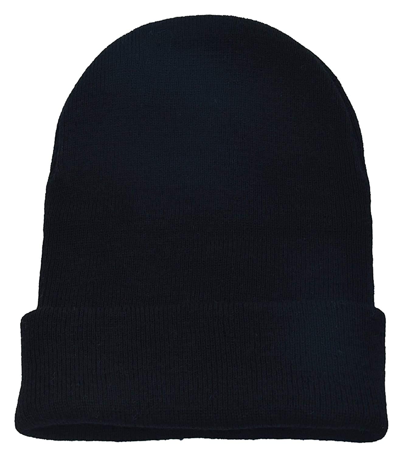 Women's Woollen Winter and Snow Skull Cap ( Black , Medium )