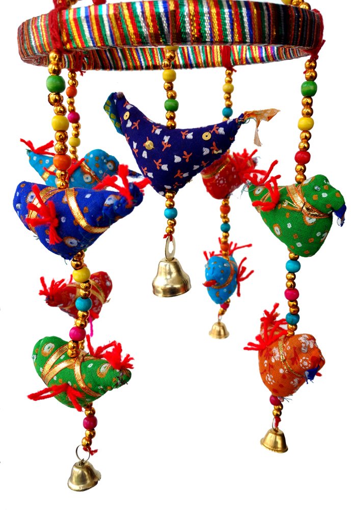 Rastogi Handicrafts Handmade wall Hanging decorative ornament Christmas Diwali Party wedding decorative hanging