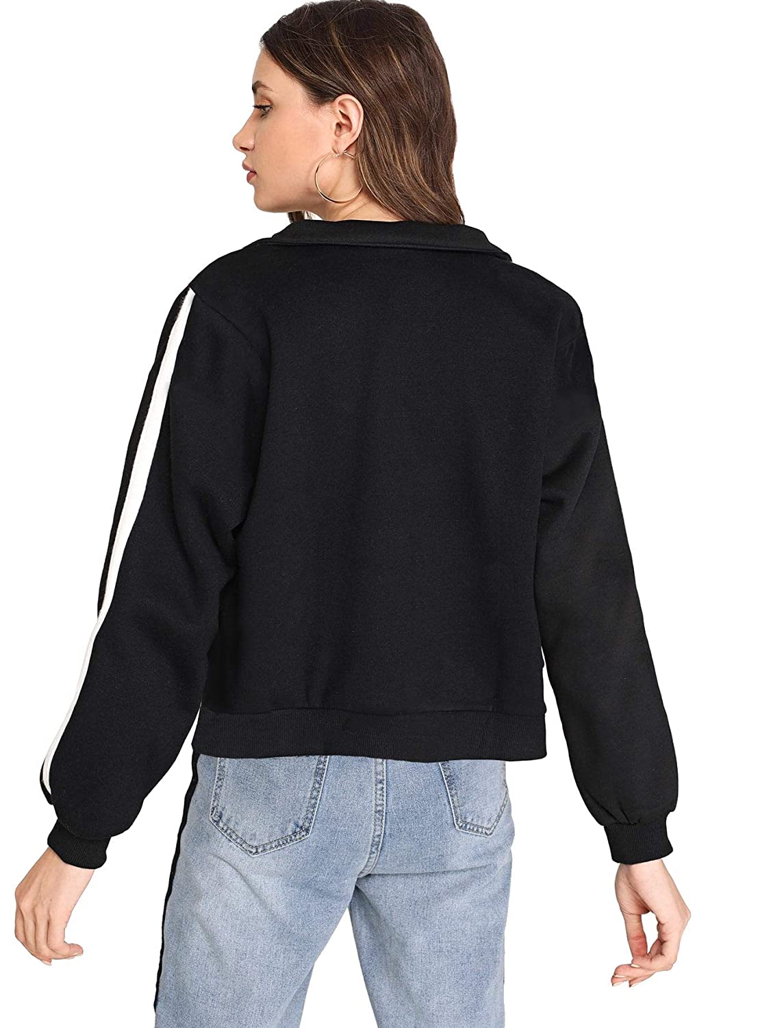 Women's Cotton Collar Neck Sweatshirts