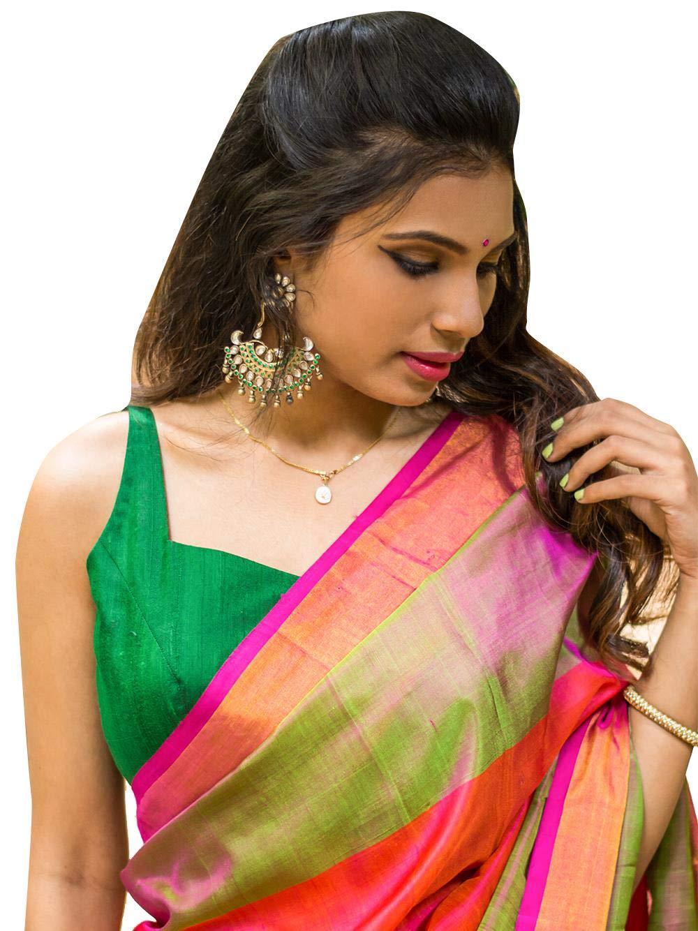 Women's Party Wear Readymade Bollywood Designer Indian Style Padded Blouse for Saree