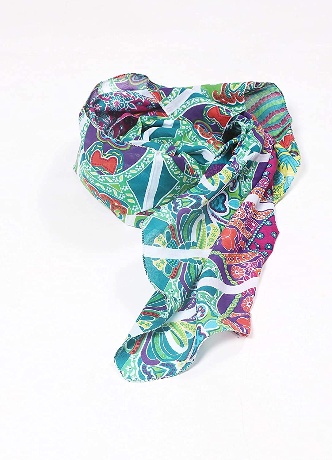 Women's Stylish, Cotton Printed Scarves for all session for Multicolour