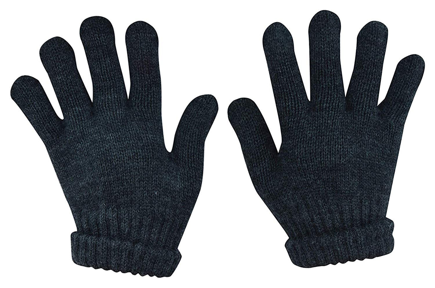 Winter Warm Men & Women Woolen Knitted Hand Gloves Free Size