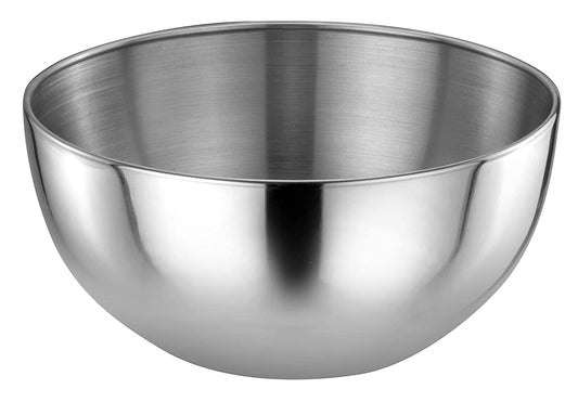 STAINLESS STEEL Solid Mixing Bowl - 2L, 1 Piece, Silver