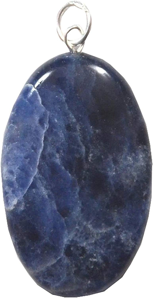 Sodalite Oval Pendant by WholesaleGemShop