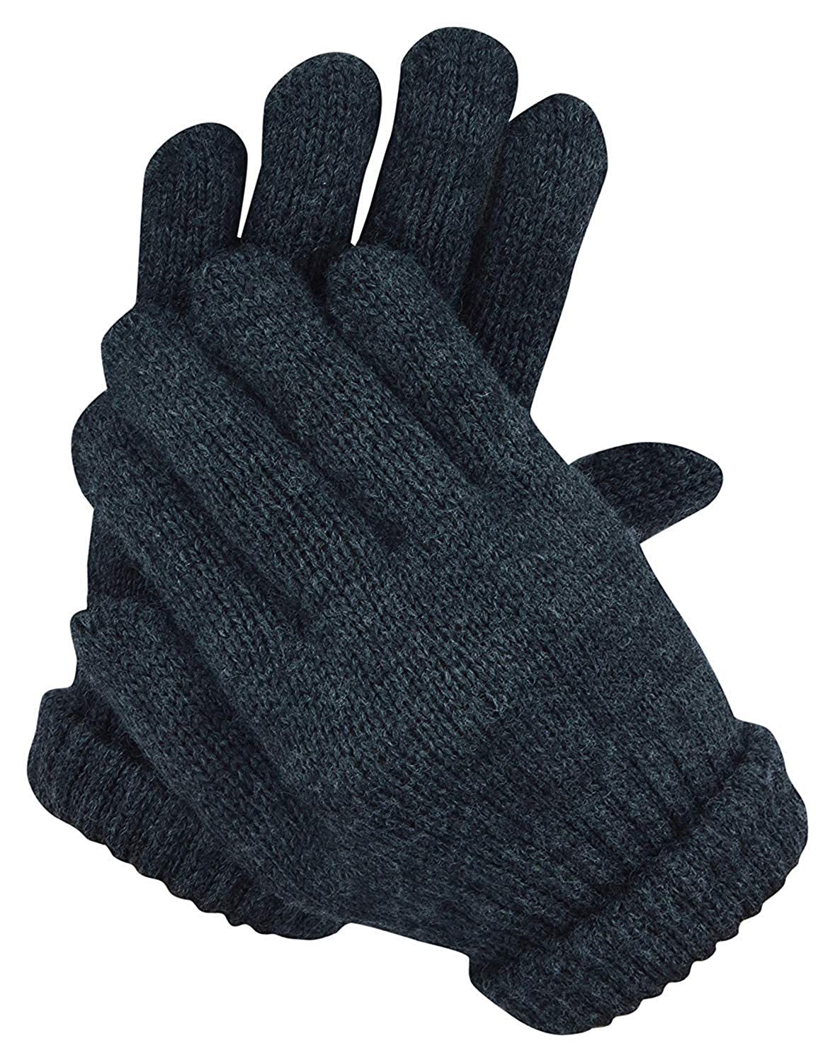 Winter Warm Men & Women Woolen Knitted Hand Gloves Free Size