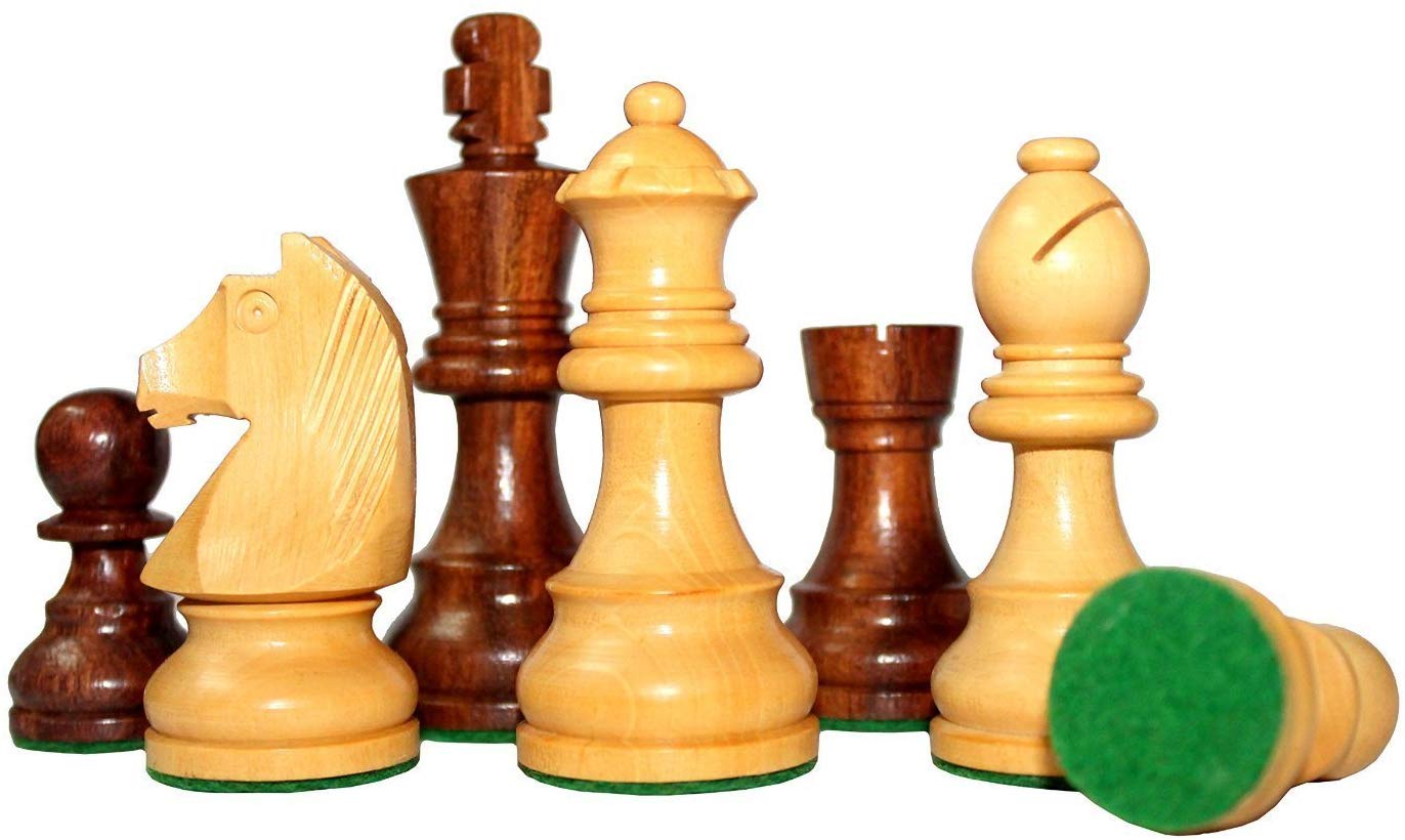 Magnetic Folding Wooden Chess Board (14 Inch)