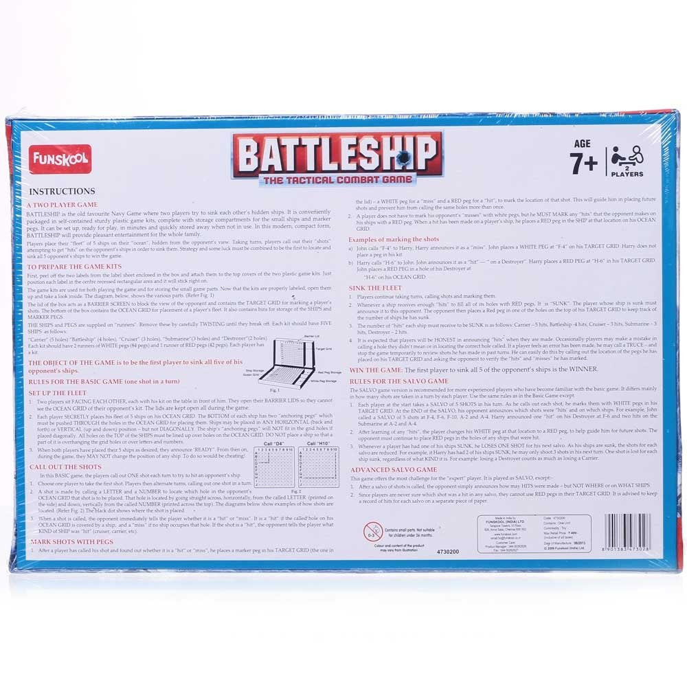 Funskool Battleship - The Tactical Combat Game