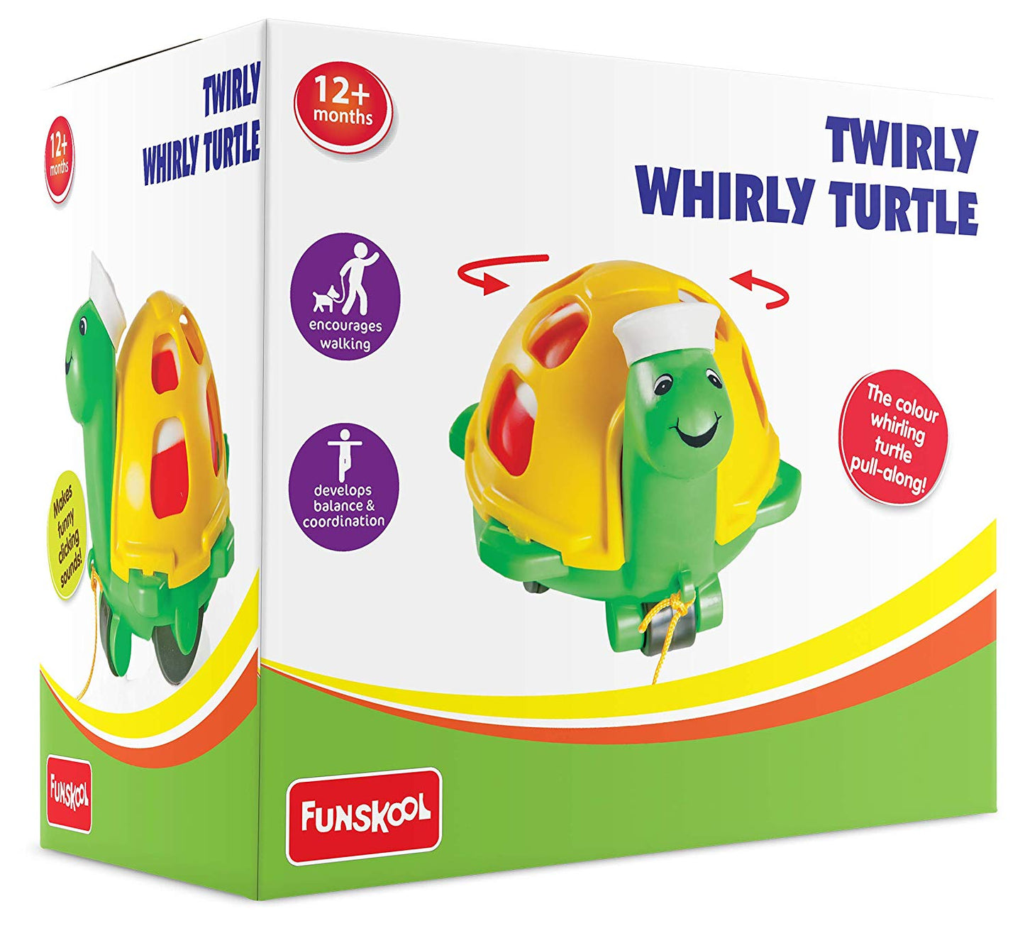 Funskool Twirlly Whirlly Turtle