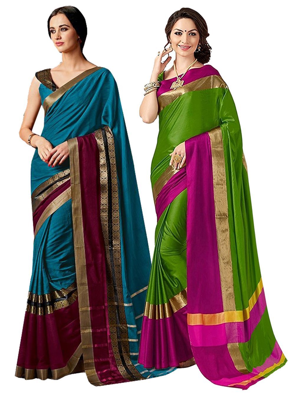 elina-fashion-pack-of-two-sarees-for-indian-women-cotton-art-silk-printed-weaving-border-saree-sari-combo-multi-14