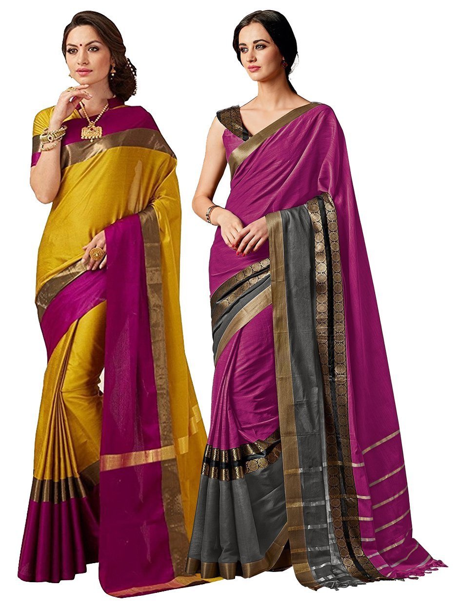 elina-fashion-pack-of-two-sarees-for-indian-women-cotton-art-silk-printed-weaving-border-saree-multi-6