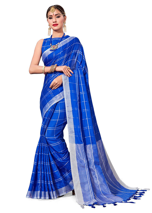 elina-fashion-saree-for-women-cotton-art-silk-sarees-for-indian-wedding-gift-sari-and-unstitched-blouse-piece-blue-2