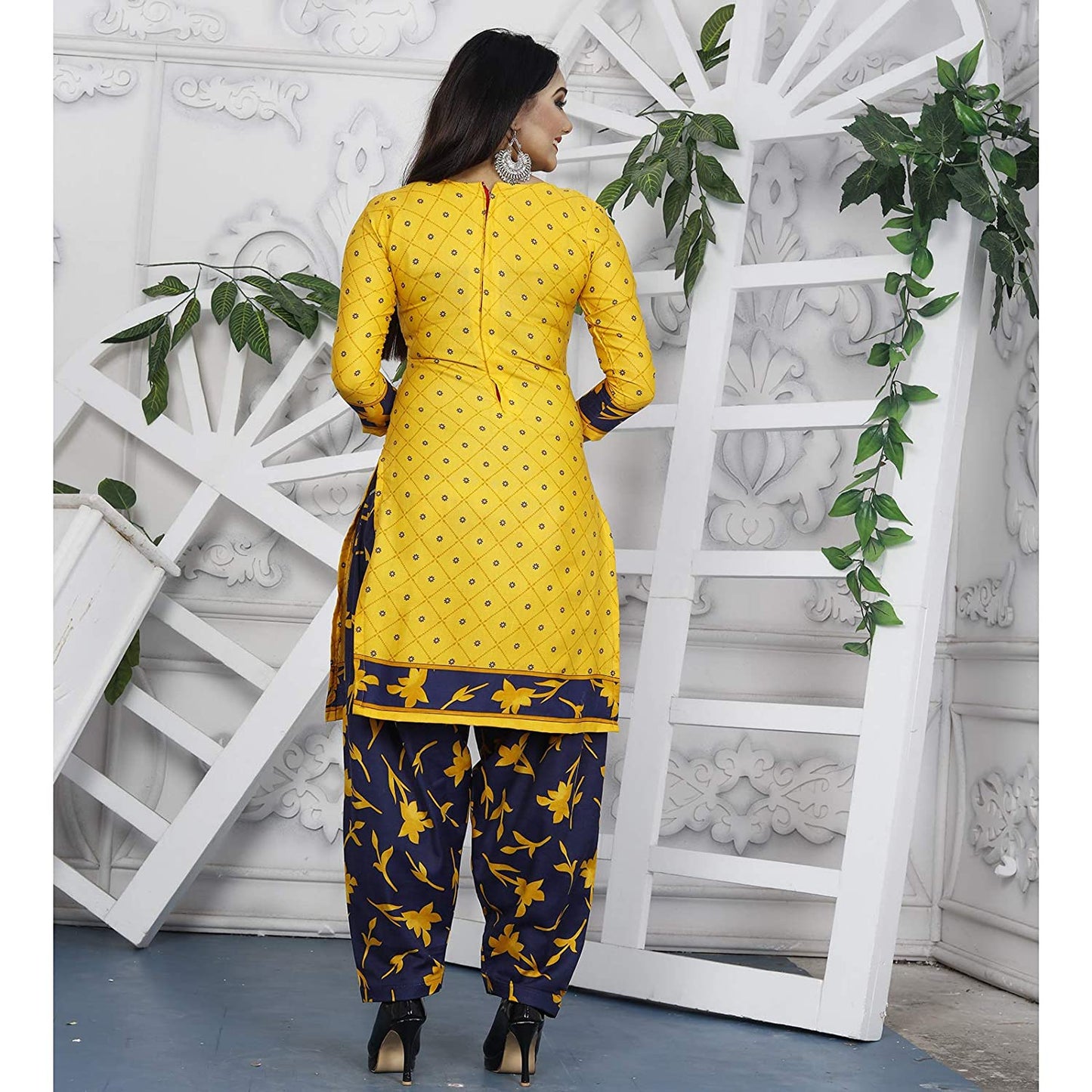 Women's Cotton Unstitched Salwar Suit