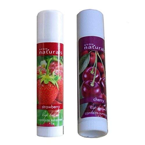 Avon Naturals Strawberry & Cherry Lip Balm - Fruity Lip Nutrition