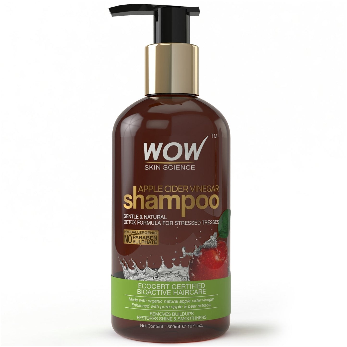 WOW Apple Cider Vinegar Shampoo + Avocado Conditioner â€“ 300ml each