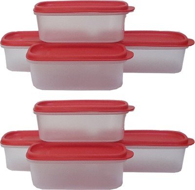 Tupperware Plastic Container Smart Saver Set, 500ml, Set of 8, Multicolour