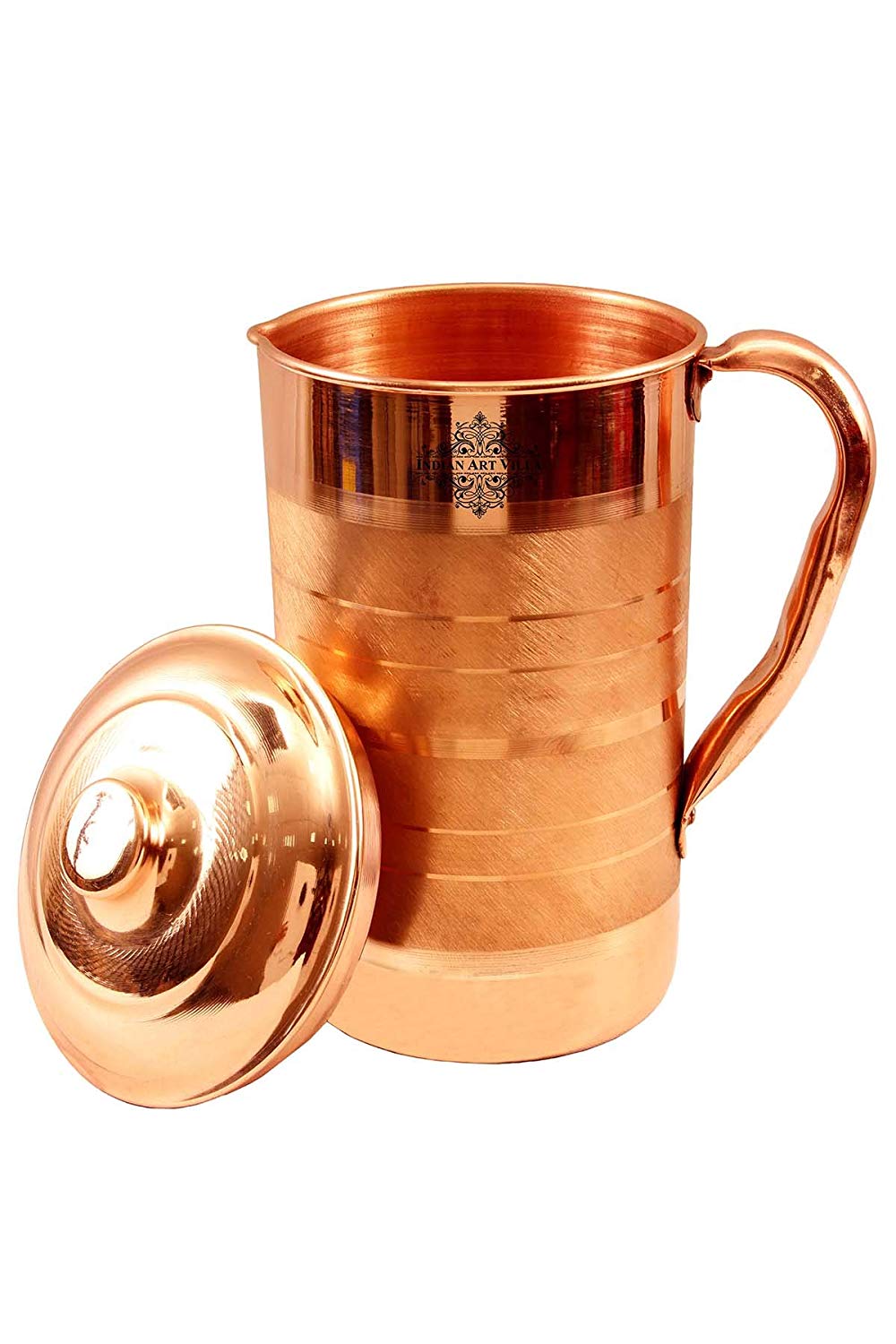 Indian Art Villa Copper Jug, Storage Water - Choose your variation