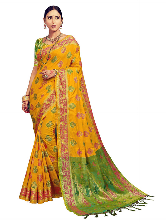 sarees-for-women-banarasi-kanjivaram-art-silk-woven-saree-l-indian-ethnic-wedding-gift-sari-with-unstitched-blouse-2