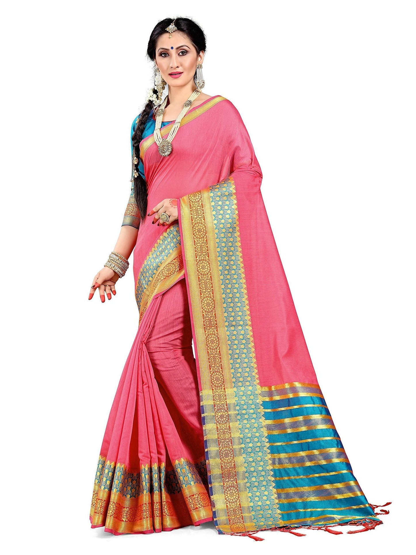 elina-fashion-sarees-women-cotton-silk-woven-saree-l-indian-wedding-gift-sari-unstitched-blouse-1