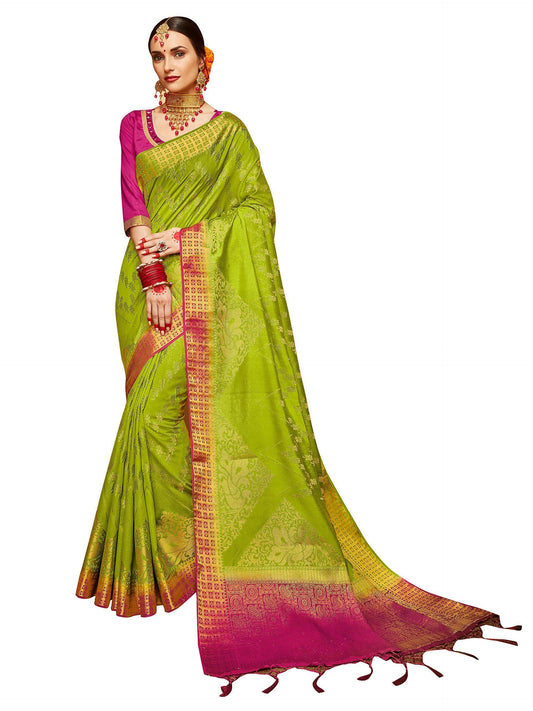 sarees-for-women-banarasi-art-silk-woven-saree-l-indian-wedding-gift-sari-with-unstitched-blouse-3