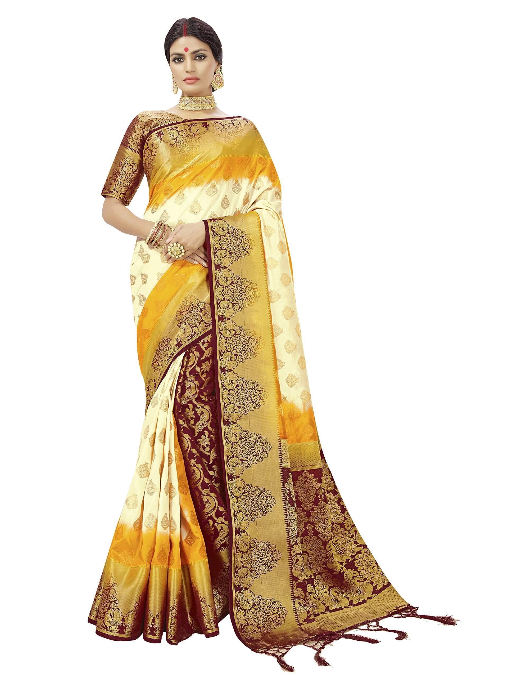 sarees-for-women-banarasi-art-silk-saree-l-indian-ethnic-wedding-diwali-gift-sari-with-unstitched-blouse-cream