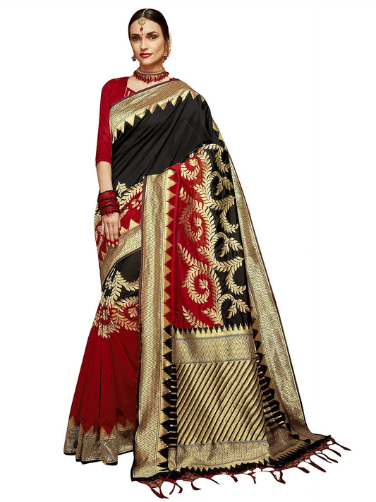 sarees-for-women-banarasi-art-silk-woven-saree-l-indian-ethnic-wedding-gift-sari-with-unstitched-blouse