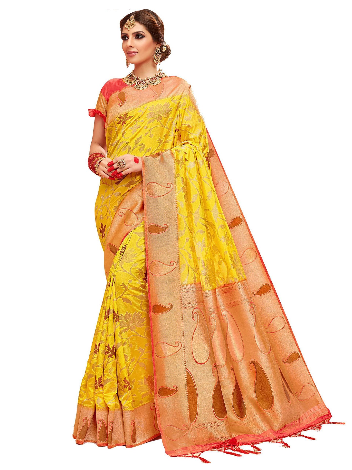 sarees-for-women-banarasi-art-silk-l-tradional-indian-wedding-diwali-gift-sari-with-unstitched-blouse-yellow-1