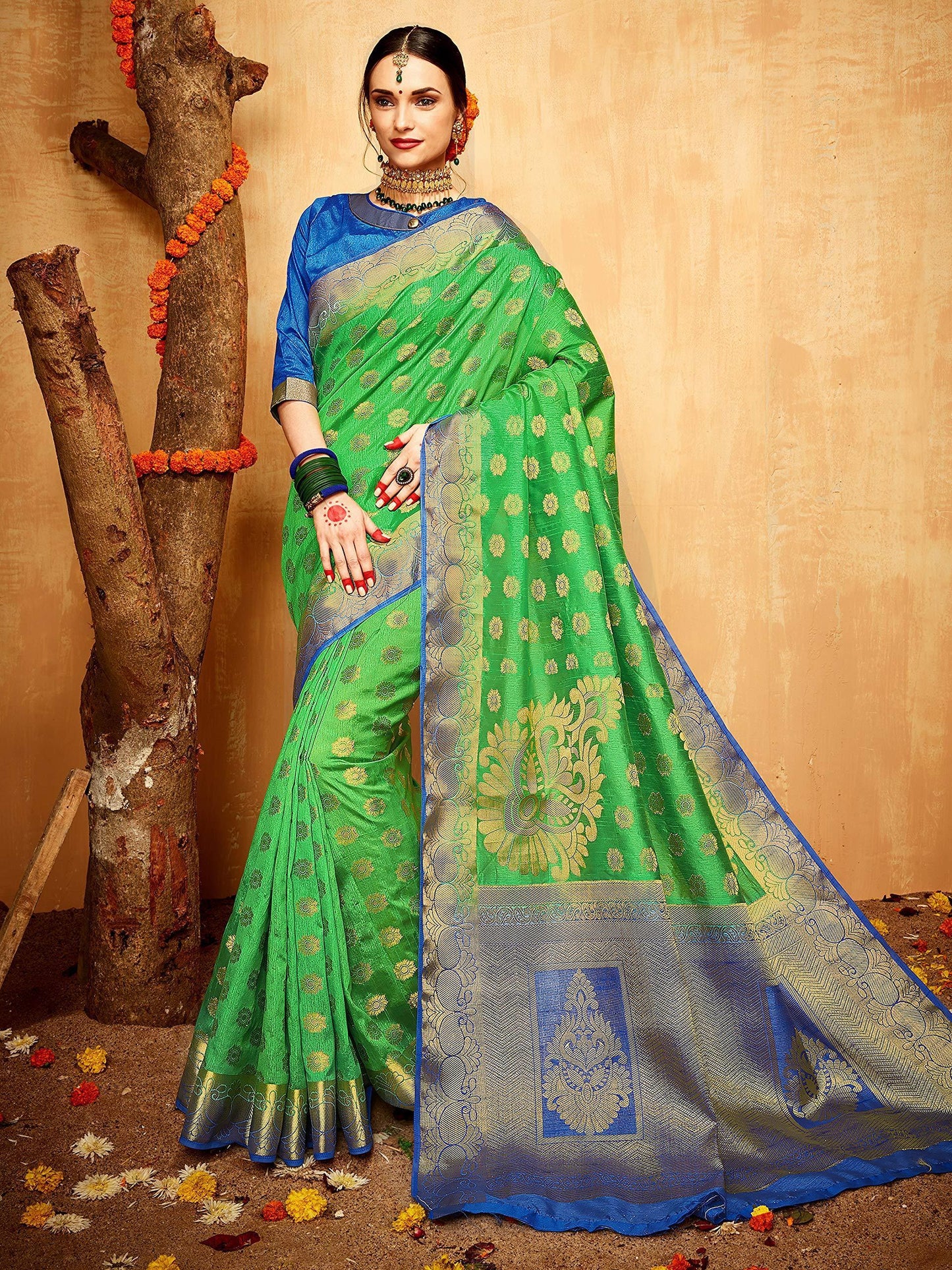 sarees-for-women-banarasi-art-silk-woven-saree-l-indian-wedding-gift-sari-with-unstitched-blouse-5