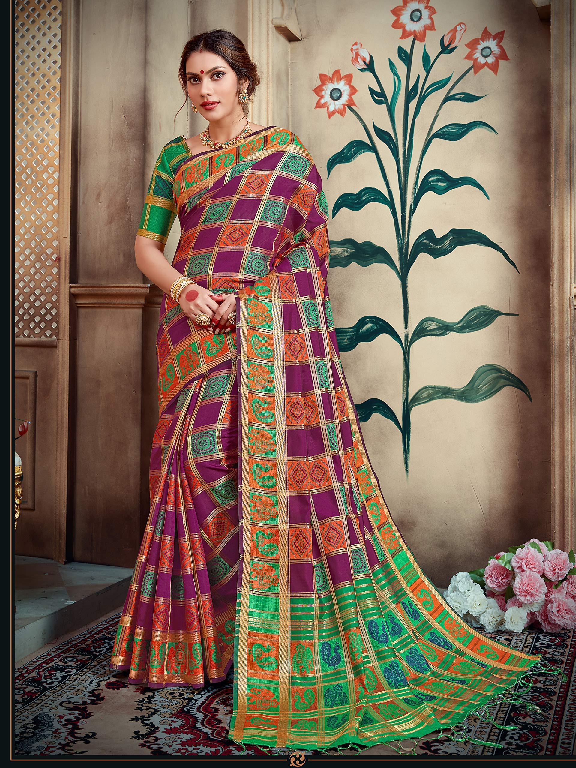 sarees-for-women-banarasi-patola-art-silk-woven-saree-l-indian-ethnic-wedding-gift-sari-with-unstitched-blouse-5