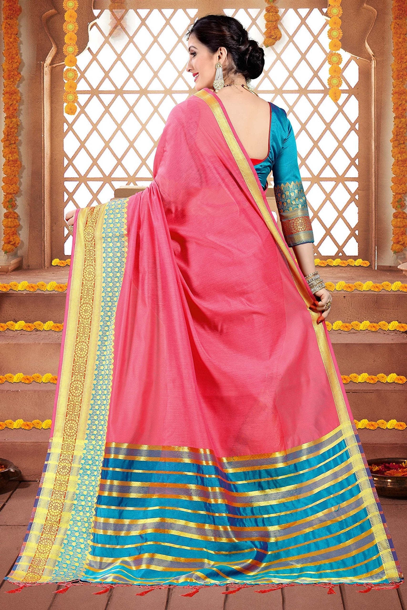 elina-fashion-sarees-women-cotton-silk-woven-saree-l-indian-wedding-gift-sari-unstitched-blouse-1