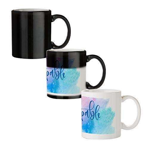 Be Unstoppable - Amazing Designed Black Magic Coffee Mug(330 ml - Design Appears with hot Fluid)