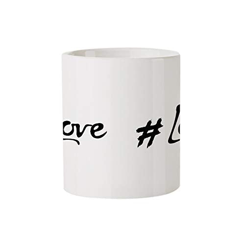 # Love - Amazing Designed Black Magic Coffee Mug(330 ml - Design Appears with hot Fluid)